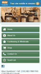 Mobile Screenshot of harvestmooncandle.com